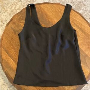 Black Sleeveless Top asos design size 8 us . GUC